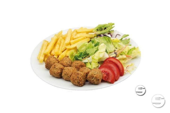 Falafel Teller - Snack-Boxenstopp