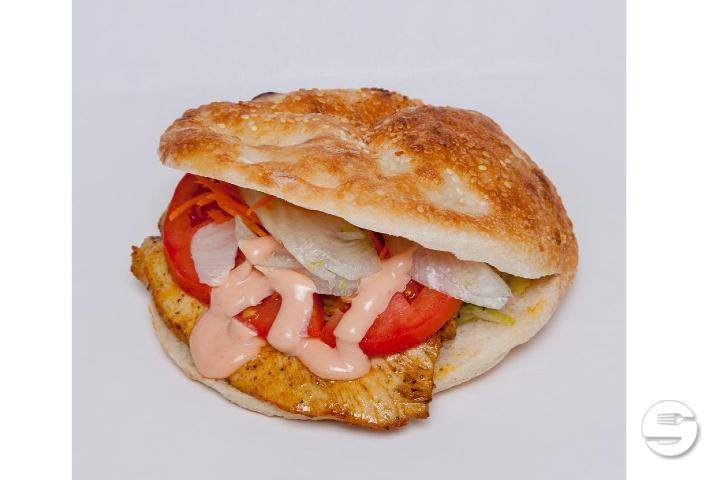 Pepito Poulet - oder Lammfleisch - Snack-Boxenstopp