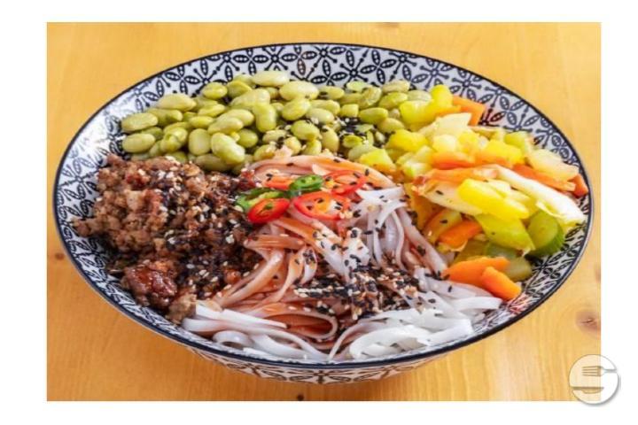 Hackfleisch Bowl - Rice Bowl