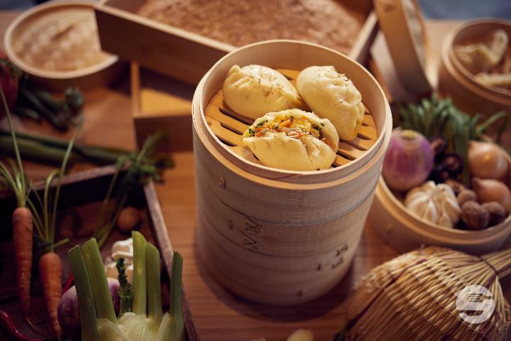 Bao Chou blanc, tofu mariné et Shiitake - Baoti