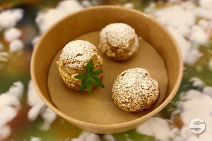 Prali-Brest Choux Puffs - Un R de Famille