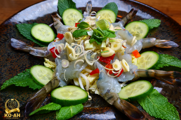 Raw Marinated Shrimps - KO-AH