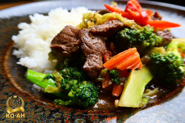 Sautéed with Vegetables - KO-AH