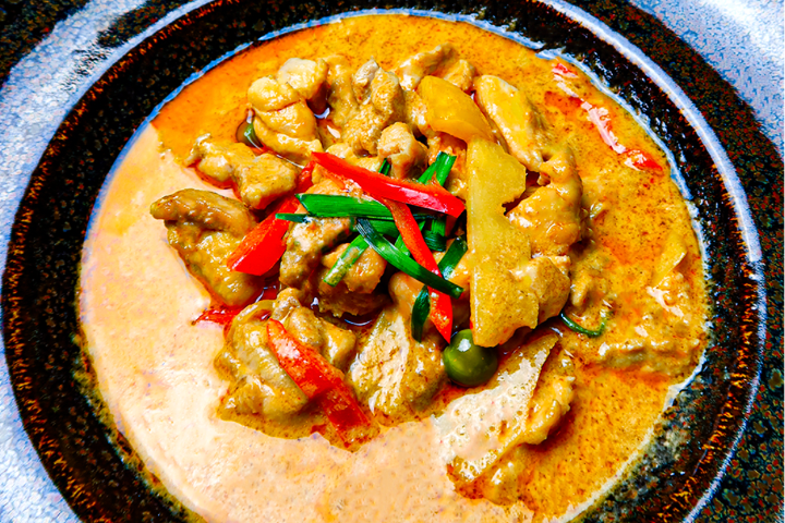 Sautéed with Red Curry - KO-AH