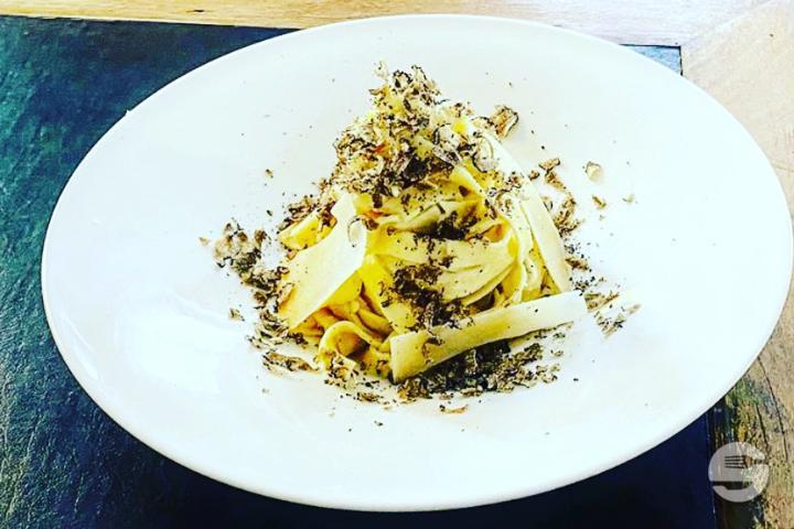 Tagliatelles Fraiches à la Truffe Noire et Artichauts - La Sixième Heure