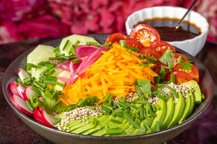 Poke Bowl Veggie - White Rabbit Brunch & Co
