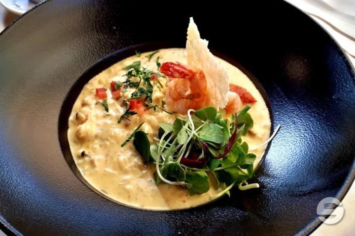 Risotto Safrané Terre et Mer - Restaurant du Tennis Morges
