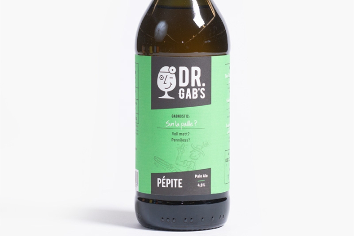 Bière Dr. Gab's Pepite 33cl - Restaurant du Tennis Morges