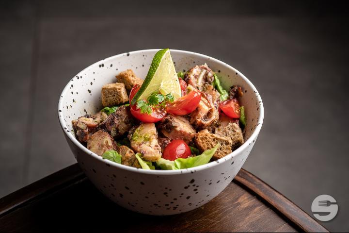 Salade de Poulpe - Chez Piaf