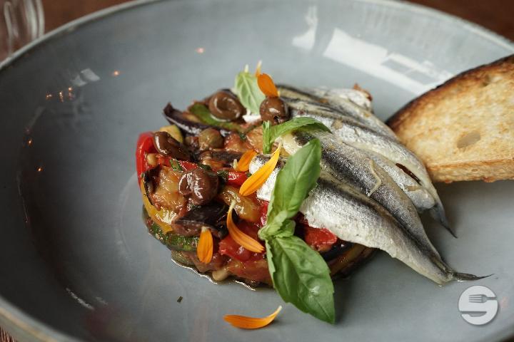 Caponata de Sicile & Burratina - Gigi Cucina & Bar