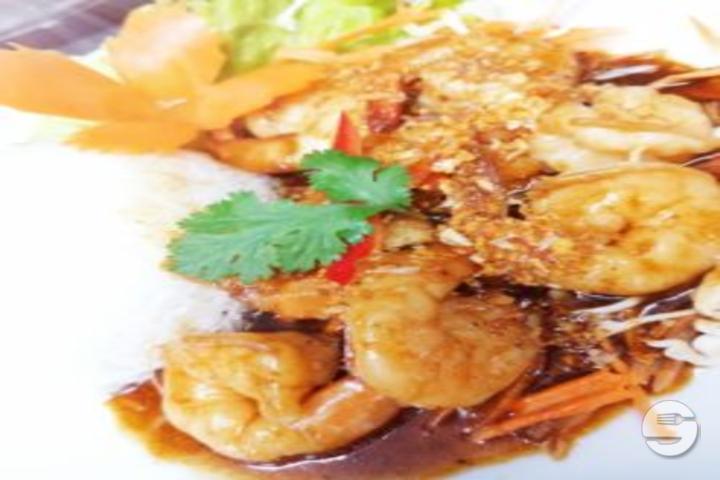 Pepper and Garlic Shrimps - Lamaï Thaï Food