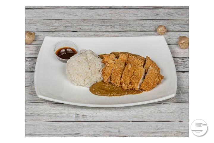 Chicken Katsu Omelette Curry - Aki Chicken Katsu Curry Shop