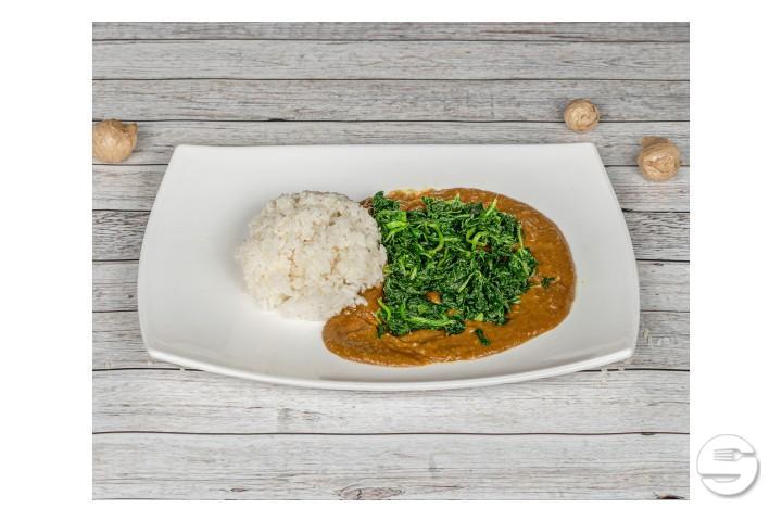 Spinach Curry - Aki Chicken Katsu Curry Shop