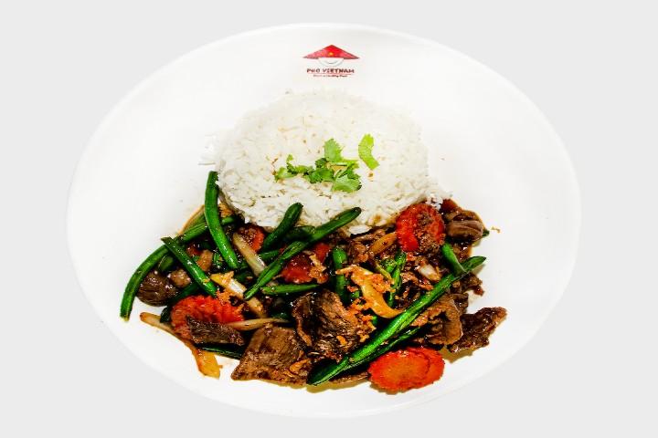 Xao Dao with beef - Pho Vietnam