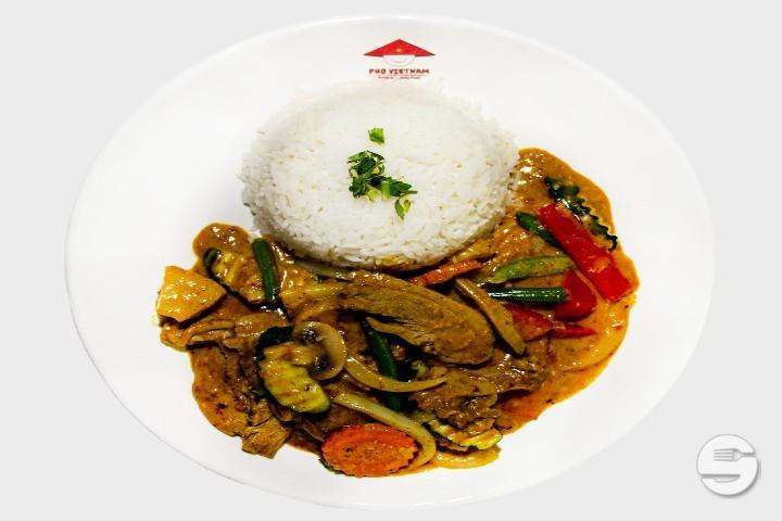 Vietnam Curry Red with Tofu - Pho Vietnam