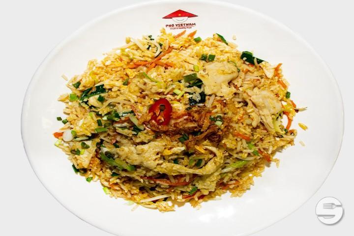 WOK Rice - Viet Rice with Chicken - Pho Vietnam