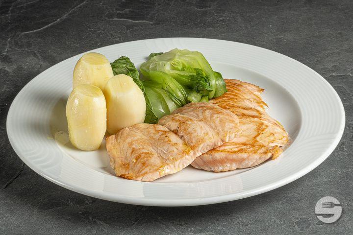 Escalope de Saumon - Migros Restaurant Take Away La Passerelle