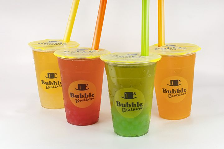 Bubble Tea Framboise-Pêche 500 ml - Migros Restaurant Take Away La Passerelle