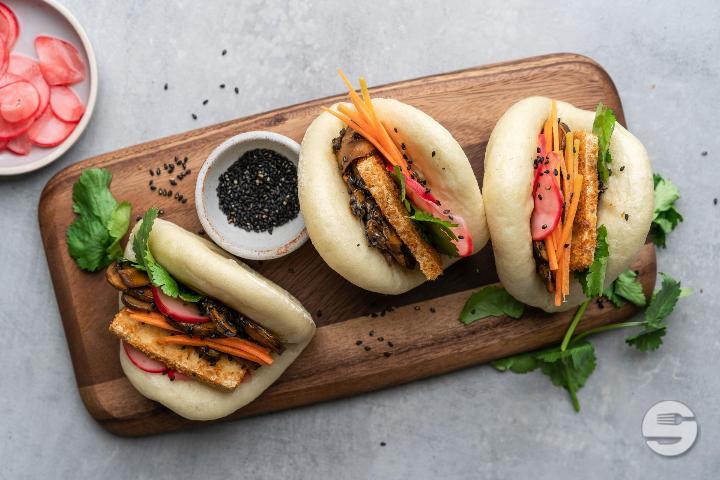 brioche à vapeur au porc - Banh Bao au porc - Little Saigon