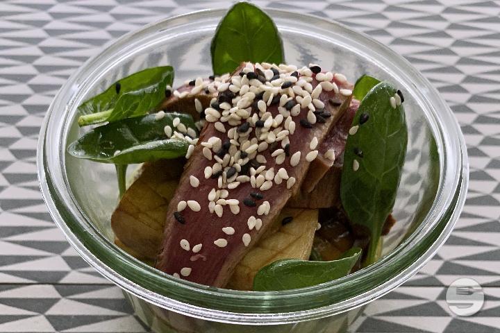 Magret de Canard façon Tataki - Rooftop 42