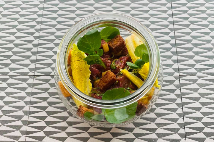 Tartare de bœuf & mangue - Rooftop 42