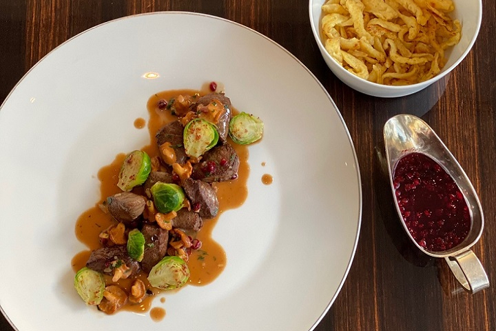 Venison from Austria - Restaurant Pavillon
