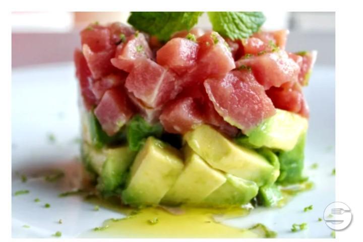 Tartare Tune and Avocado - Just Cafè