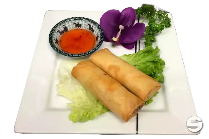 10. Rouleaux de Printemps aux Légumes - Wok Royal