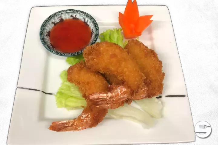 13. Beignets de Crevettes - Wok Royal