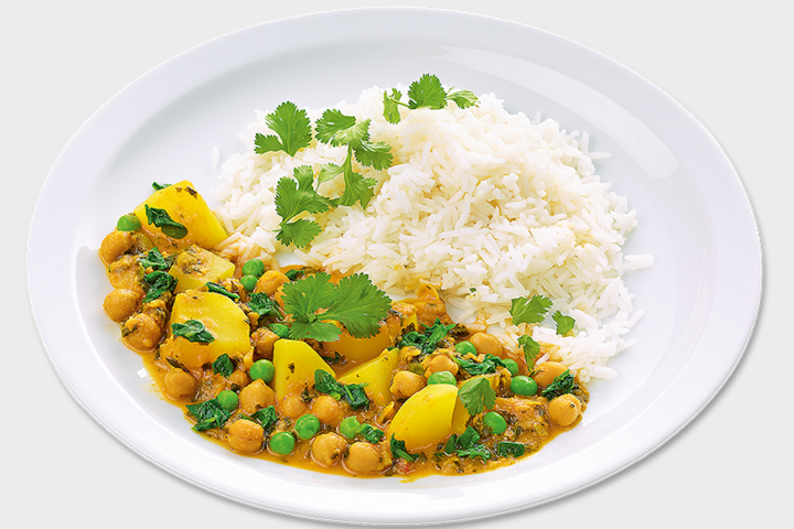 Curry d'épinards et de pois chiches - Mama Stove