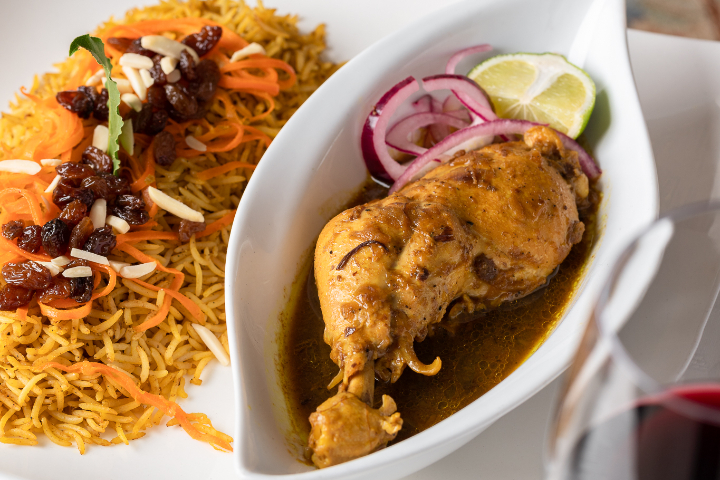 Quabouli-Palaw Chiken - Kutchi