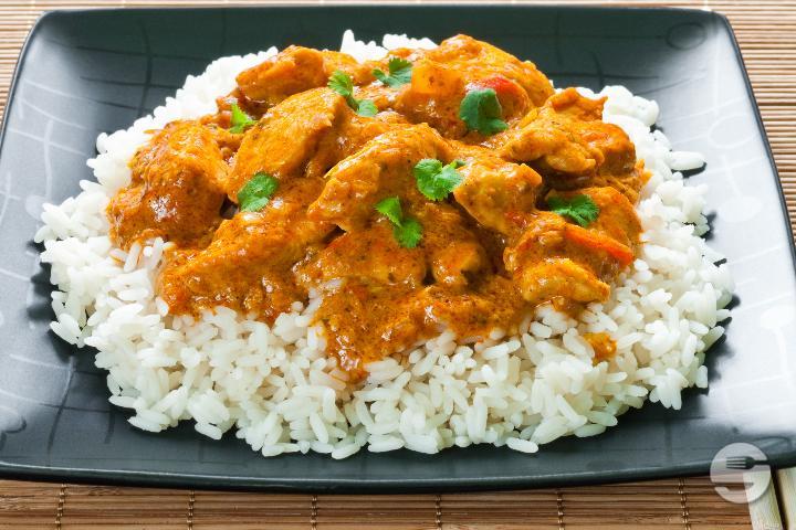 Suprême de Poulet au Curry Vert - Café de Béthusy