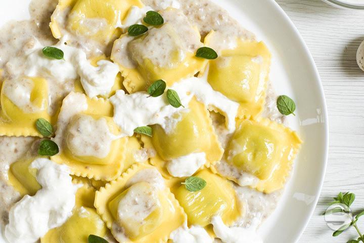 Tortellini ai Quattro Formaggi - Pizzeria du Chemin de Fer