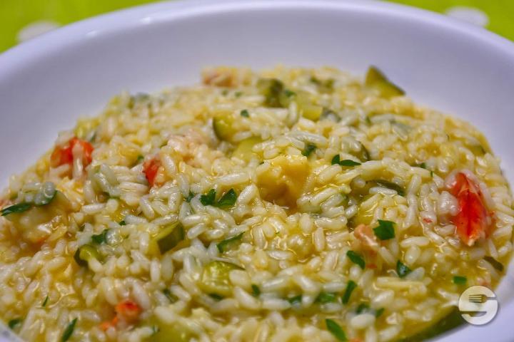 Vegetarian Risotto - Pizzeria du Chemin de Fer
