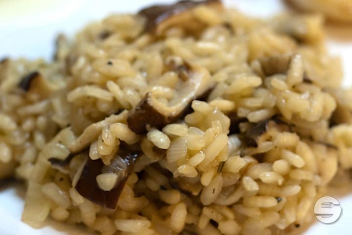 Risotto with Mushrooms - Pizzeria du Chemin de Fer