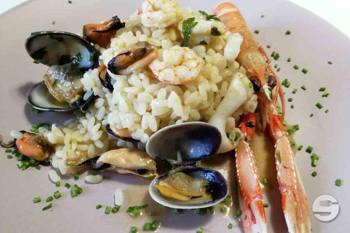 Risotto Frutti di Mare - Pizzeria du Chemin de Fer