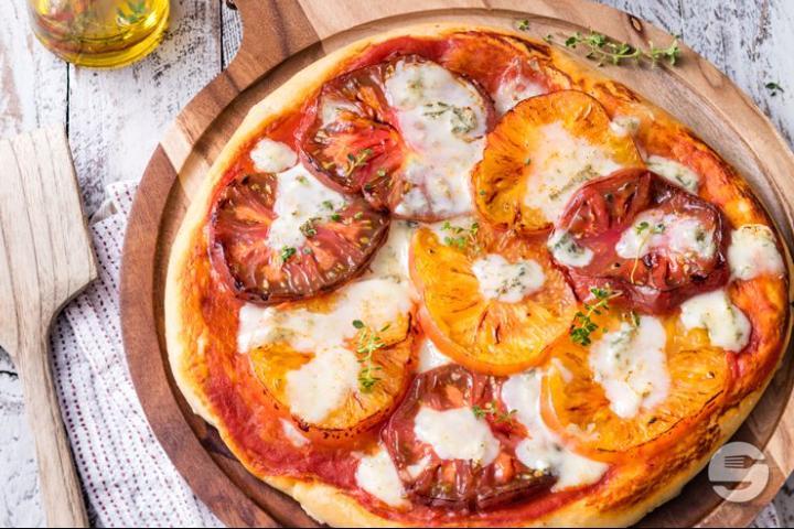 Pizza Gorgonzola - Pizzeria du Chemin de Fer