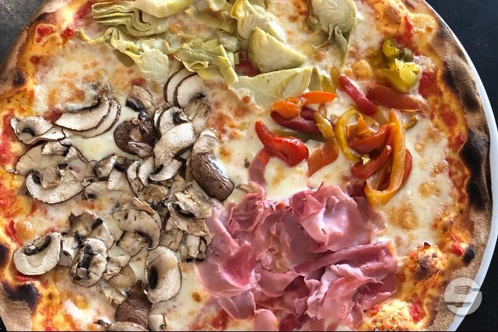 Pizza Quattro Stagioni - Pizzeria du Chemin de Fer