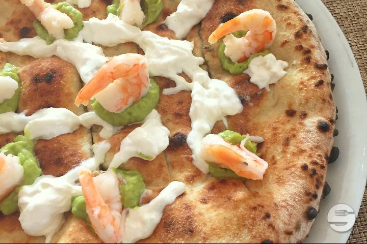Pizza Gamberoni - Pizzeria du Chemin de Fer