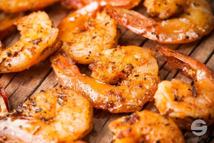 Shrimps with Garlic and Chilli - Pizzeria du Chemin de Fer