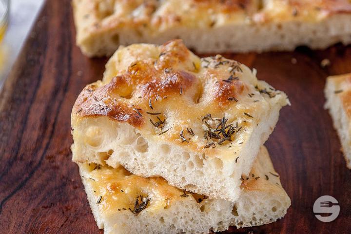 Focaccia Classica - Pizzeria du Chemin de Fer