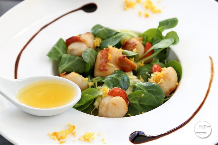 Salade de Noix de St-Jacques - Aux Tanneurs