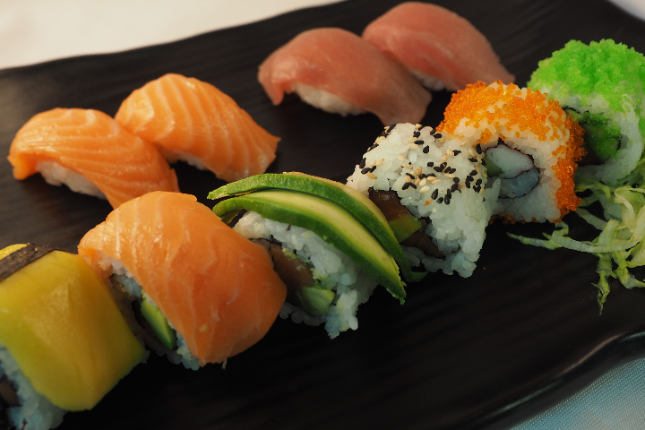 Portion Sushi Saumon & Thon Rouge - Lung Wah