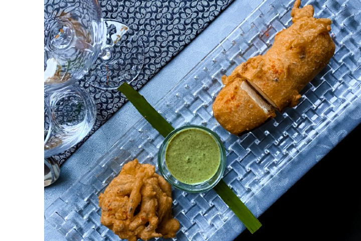 Paneer Bhurji Burger - TABLA - Cucina Indiana & Asiatica