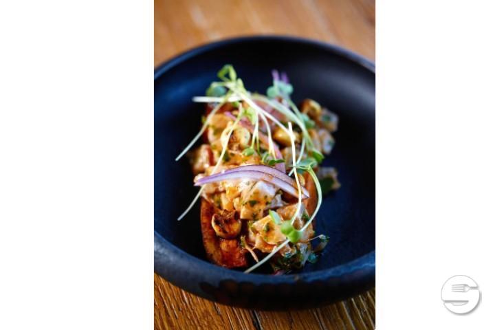Salmon Ceviche - TABLA - Cucina Indiana & Asiatica