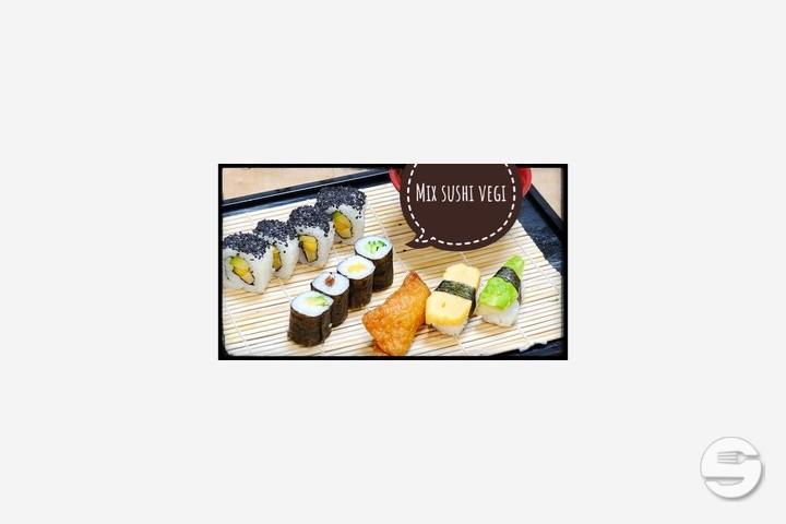 Mix Sushi Menu Veggie - I Love Sushi