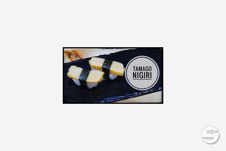 Tamago nigiri mit Ei - I Love Sushi