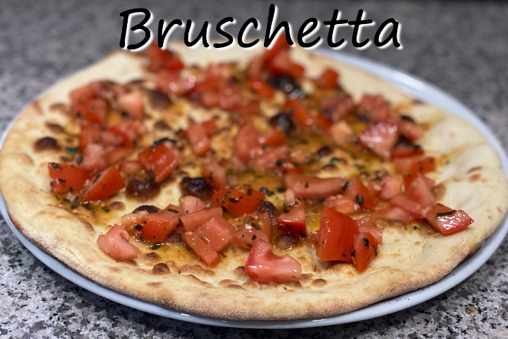 Bruschetta Pizza - Café des Augustins