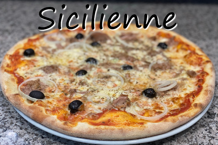 Sicilian Pizza - Café des Augustins