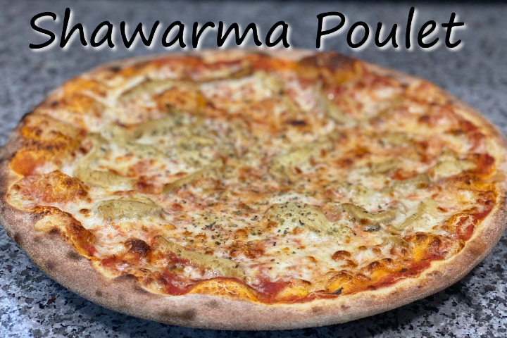 Chicken Shawarma Pizza - Café des Augustins